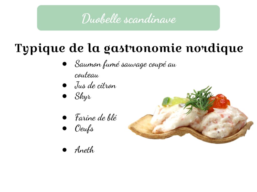 cocktail traiteur, amuse-bouches, duobelle scandinave