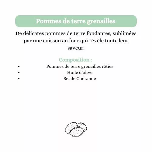 Pdt grenailles - Restonomade