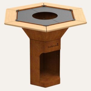 Animation brasero convivial pour événement d'entreprise, modèle Barbecook.