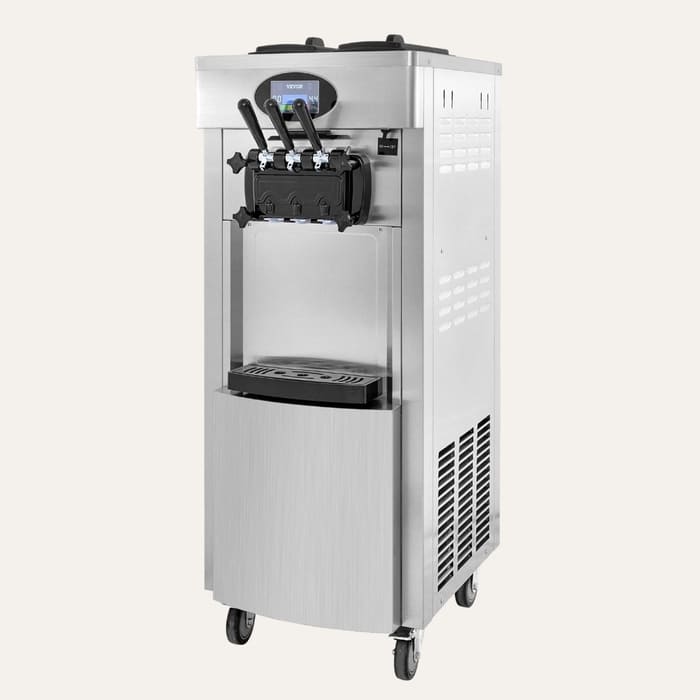 Machine glace à l'italienne - Traiteur Événementiel Nantes & Vitré | Restonomade Machine à glace à l'italienne professionnelle en inox.